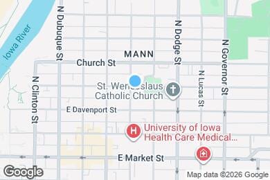 Map image of the property - 430 N Van Buren St