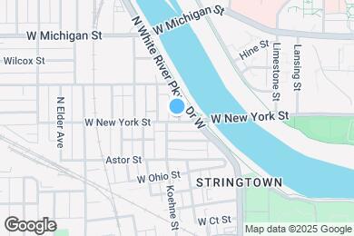 Map image of the property - 1538 W New York St