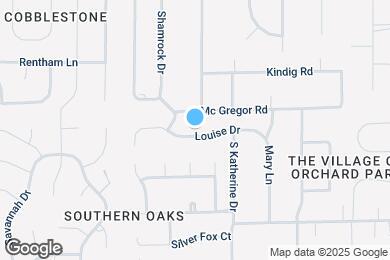 Map image of the property - 534 Louise Dr