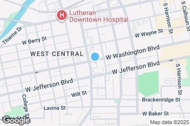 Map image of the property - 623 W Washington Blvd