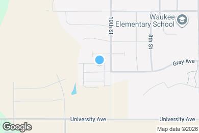 Map image of the property - Prairie Village Commons Apartments and Townhomes