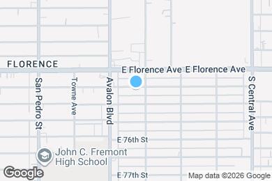 Map image of the property - 642 1/2 E 73rd St