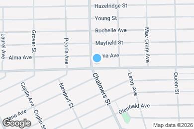 Map image of the property - 14421 Houston Whittier St