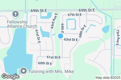 Map image of the property - 6227 64th Dr E