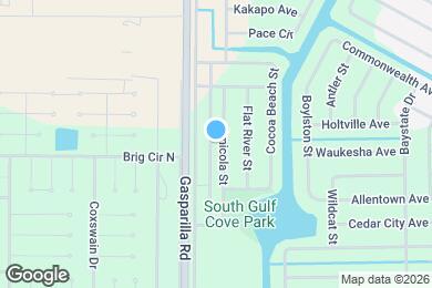 Map image of the property - 10087 Amicola St