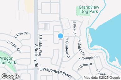 Map image of the property - 4514 S Pagosa Cir