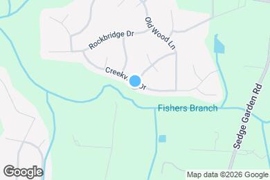 Map image of the property - 300 Creekview Dr