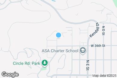Map image of the property - 3637 N G St