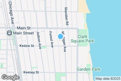 Map image of the property - 816 Michigan Ave