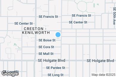 Map image of the property - 4111 SE Boise St