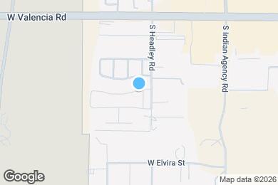 Map image of the property - 6630 S Avenida Mirella Bonita