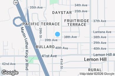 Map image of the property - 4007 39th Ave