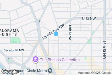 Map image of the property - 1818 19th St NW