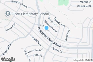 Map image of the property - 3287-89 Luna Ave