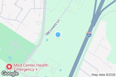Map image of the property - 512 Old Lovers Ln