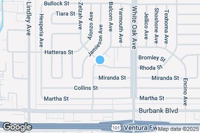 Map image of the property - 17832 Rhoda St