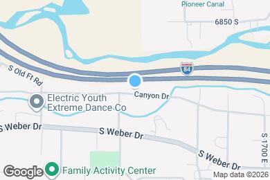 Map image of the property - 1410 Canyon Dr