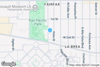 Map image of the property - 166 S Gardner St