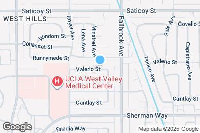 Map image of the property - 22851 Valerio St