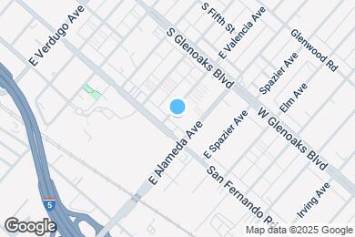 Map image of the property - 216 E Valencia Ave