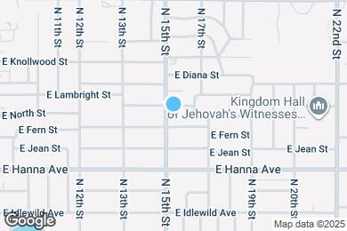 Map image of the property - 6405 N 15th St