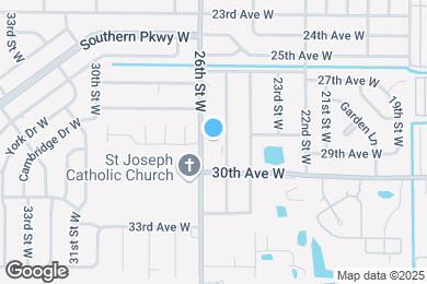 Map image of the property - 2901 26th St W