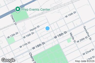 Map image of the property - 424 W 17th St