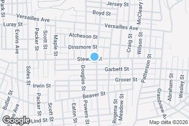 Map image of the property - 1506 Freemont St