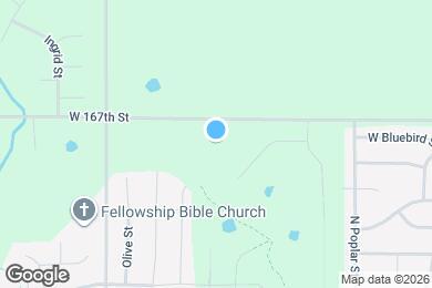 Map image of the property - 866 N Pear St