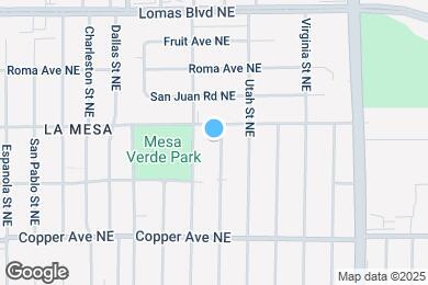 Map image of the property - 535 Texas St NE