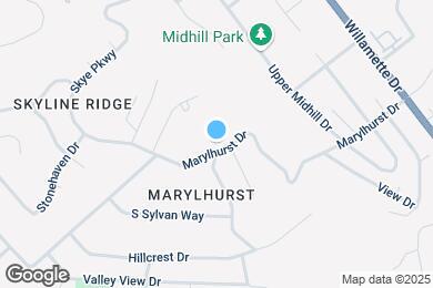 Map image of the property - 1849 Marylhurst Dr