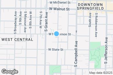 Map image of the property - 613 S Main Ave