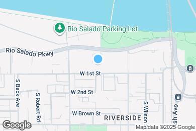 Map image of the property - 810 W 1st St