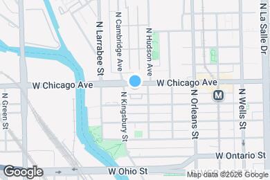 Map image of the property - 461 W Chicago Ave