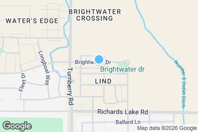 Map image of the property - 2227 Brightwater Dr