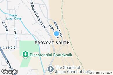 Map image of the property - 1376 Alpine Way