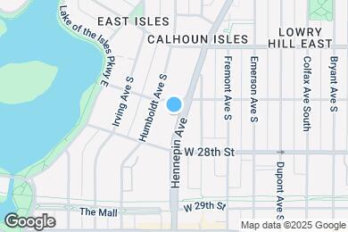 Map image of the property - 2716 Hennepin Ave S