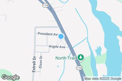 Map image of the property - Meadows Apartments