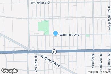 Map image of the property - 1653 N Tripp Ave