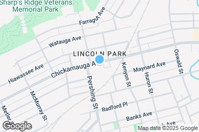 Map image of the property - 620 Chickamauga Avenue