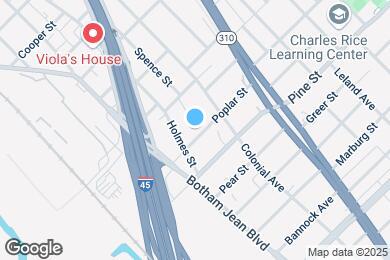 Map image of the property - 1619 Poplar St