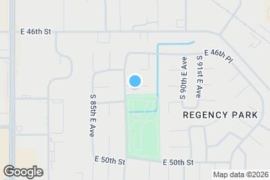 Map image of the property - 8716 E 47th Pl