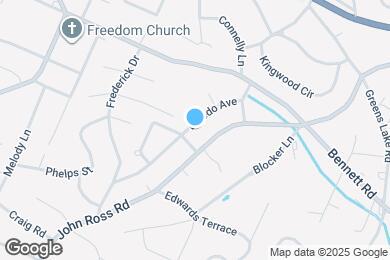 Map image of the property - 1222 Laredo Ave