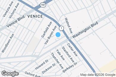 Map image of the property - 1127 Harrison Ave