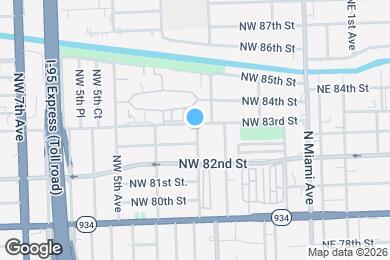 Map image of the property - 8290 NW 2nd Ct