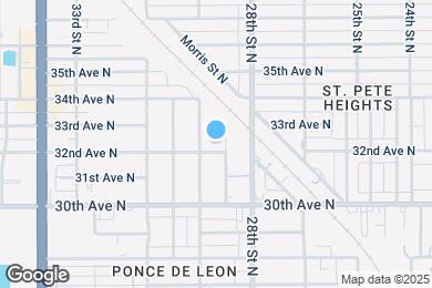 Map image of the property - 2877 32nd Ave N