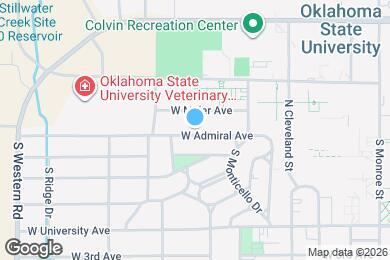 Map image of the property - 1724 W Admiral Ave