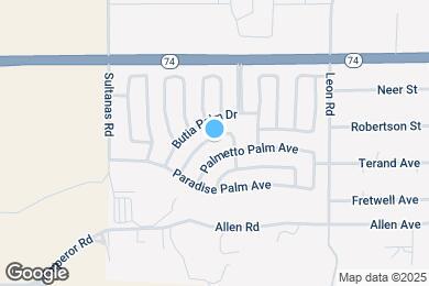 Map image of the property - 30715 Arenga Palm Dr