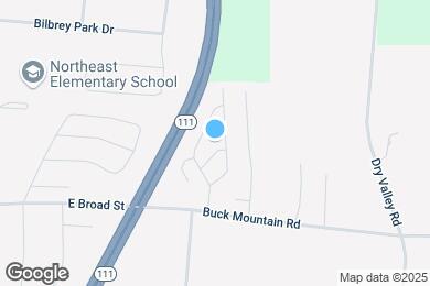 Map image of the property - 1620 Ridgecrest Dr