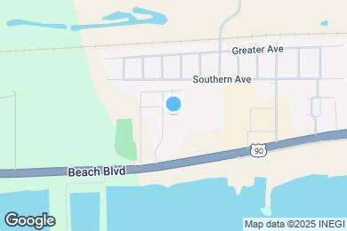 Map image of the property - 2046 Beach Blvd